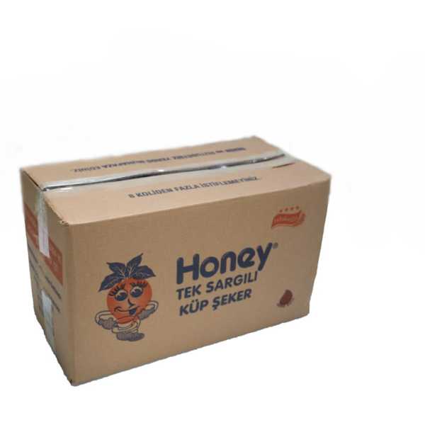 Honey Beyaz Sargılı Küp Şeker 5 Kg