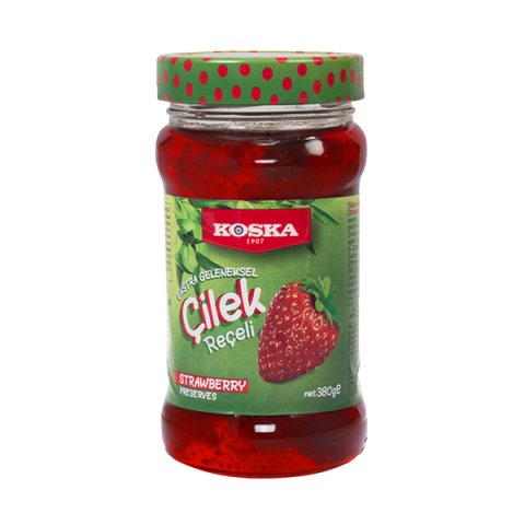 380 g Ekstra Geleneksel Çilek Reçeli