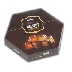 140 g Çikolata Kaplı Portakal Limon Aromalı Lokum