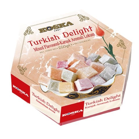 250 g Karışık Aromalı Lokum