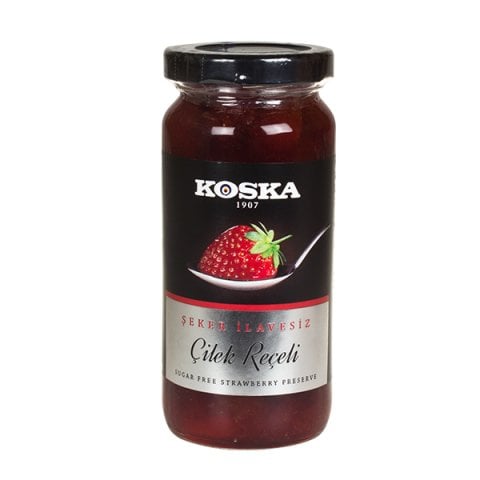 290 g Şeker İlavesiz Çilek Reçeli