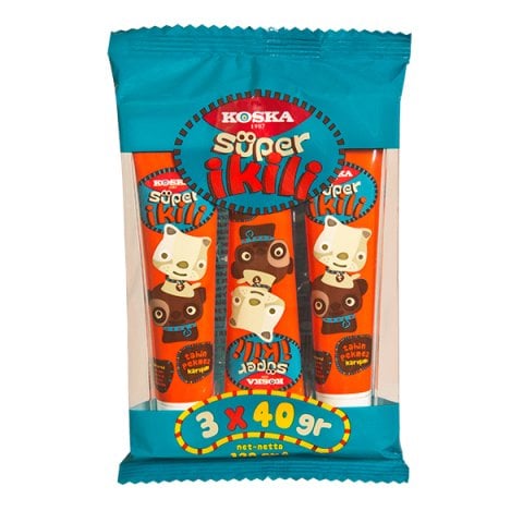 3x 40 g Tüp Süper İkili