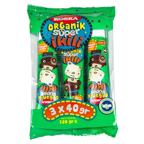 3x 40 g Tüp Organik Süper İkili