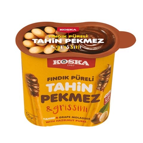 55 g Fındık Püreli Tahin Pekmez & Grissinili