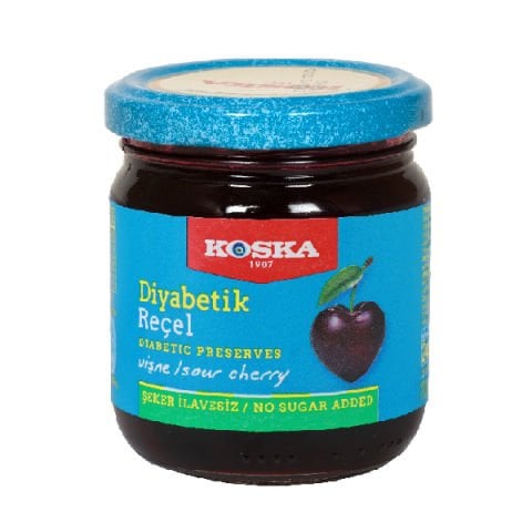240 g Diyabetik Vişne Reçeli