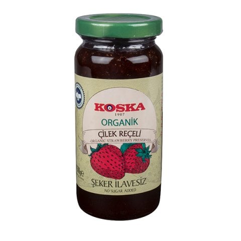 300 g Organik Çilek Reçeli