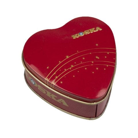 150 g Kalp Kutu Gül-Limon Aromalı Lokum