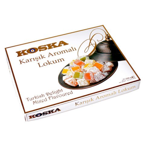 550 g Karışık Aromalı Lokum