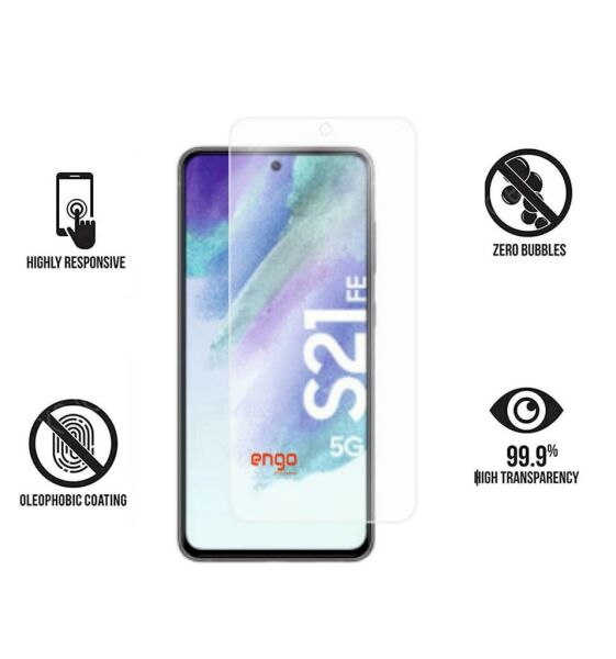 Samsung Galaxy S21 FE Ekran Koruyucu Mat Parmak İzi Bırakmaz