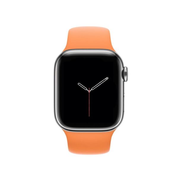 Apple Watch Spor Kordon Watch 8 45mm Uyumlu Spor Silikon Kordon
