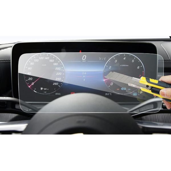 Mercedes S450 12.3 İnç Dijital Gösterge Ekran Koruyucu