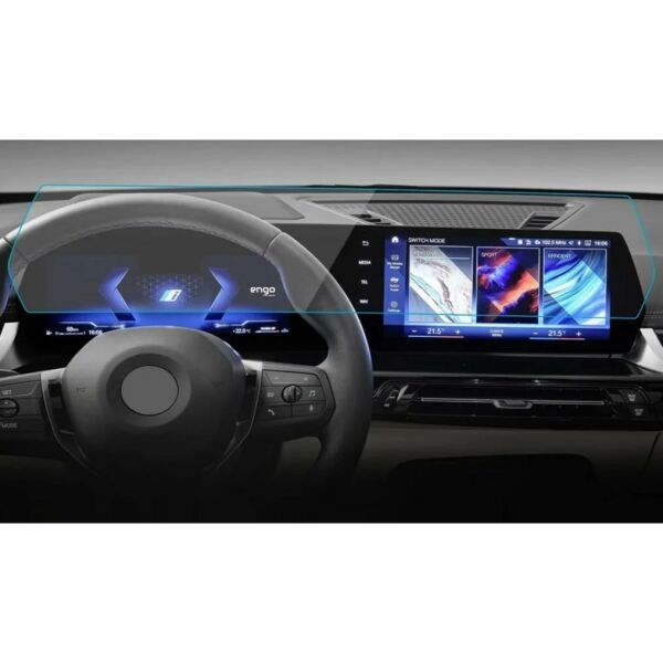 BMW iX1 Ekran Koruyucu Şeffaf Nano Tam Kaplama Tek Parça