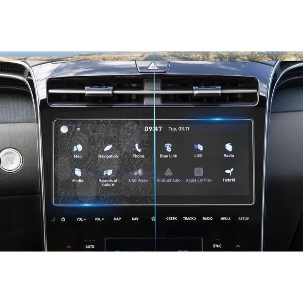 Hyundai Tucson 10.25 İnç Multimedya Ekran Koruyucu 2021