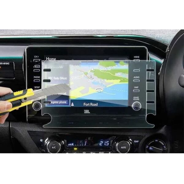 Toyota Yaris 8 İnç Multimedya Mat Ekran Koruyucu Navigasyon