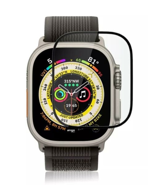 Apple Watch Ultra 49mm Ekran Koruyucu Flexible Esnek Temperli Cam