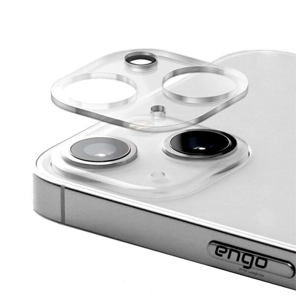 Apple iPhone 15 Kamera Lens Koruyucu Şeffaf Temperli