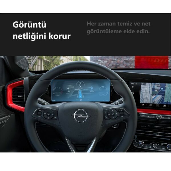 Opel Mokka Ultimate Ekran Koruyucu Dijital Gösterge 12 İnç