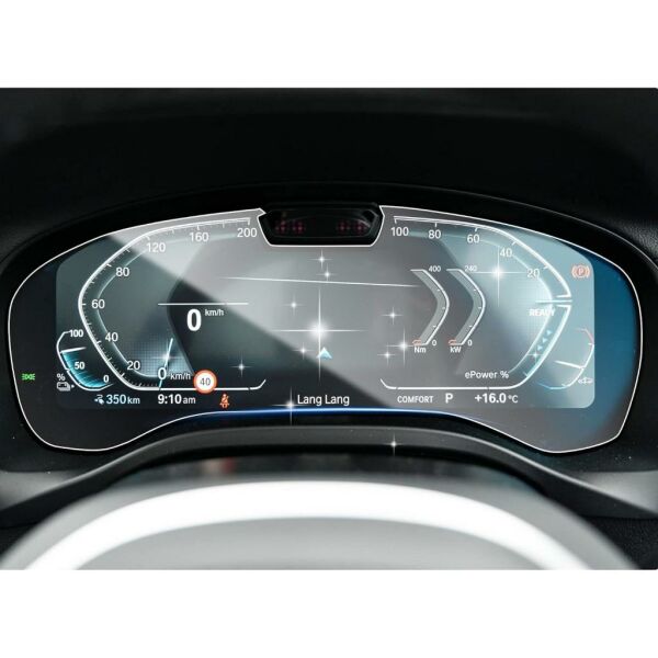 BMW 520i G30 Mat Ekran Koruyucu Şeffaf Dijital Gösterge