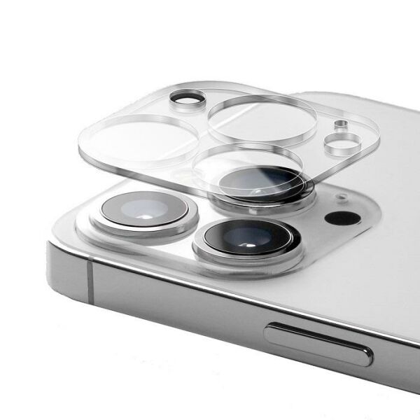 Apple iPhone 13 Pro Kamera Koruyucu Temperli Cam