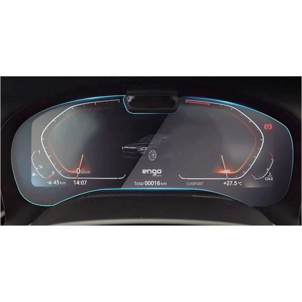 BMW 520i G30 Ekran Koruyucu Nano Şeffaf Dijital Gösterge