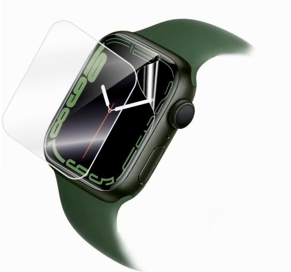 Apple Watch 7 45 MM Mat Ekran Koruyucu TPU Film 2 Adet