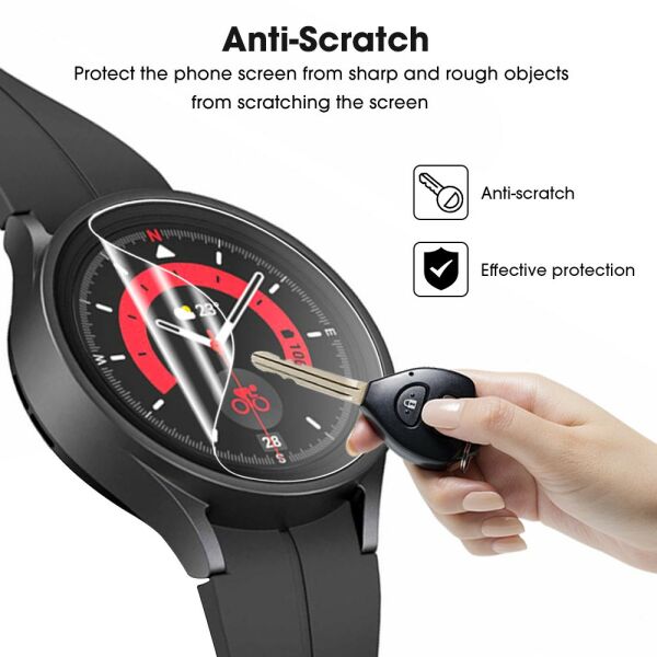 Huawei Watch GT2 42 mm Ekran Koruyucu Şeffaf TPU Film 2 Adet