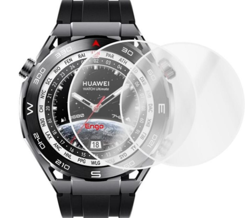 Huawei Watch Ultimate Ekran Koruyucu Şeffaf TPU Film 2 Adet