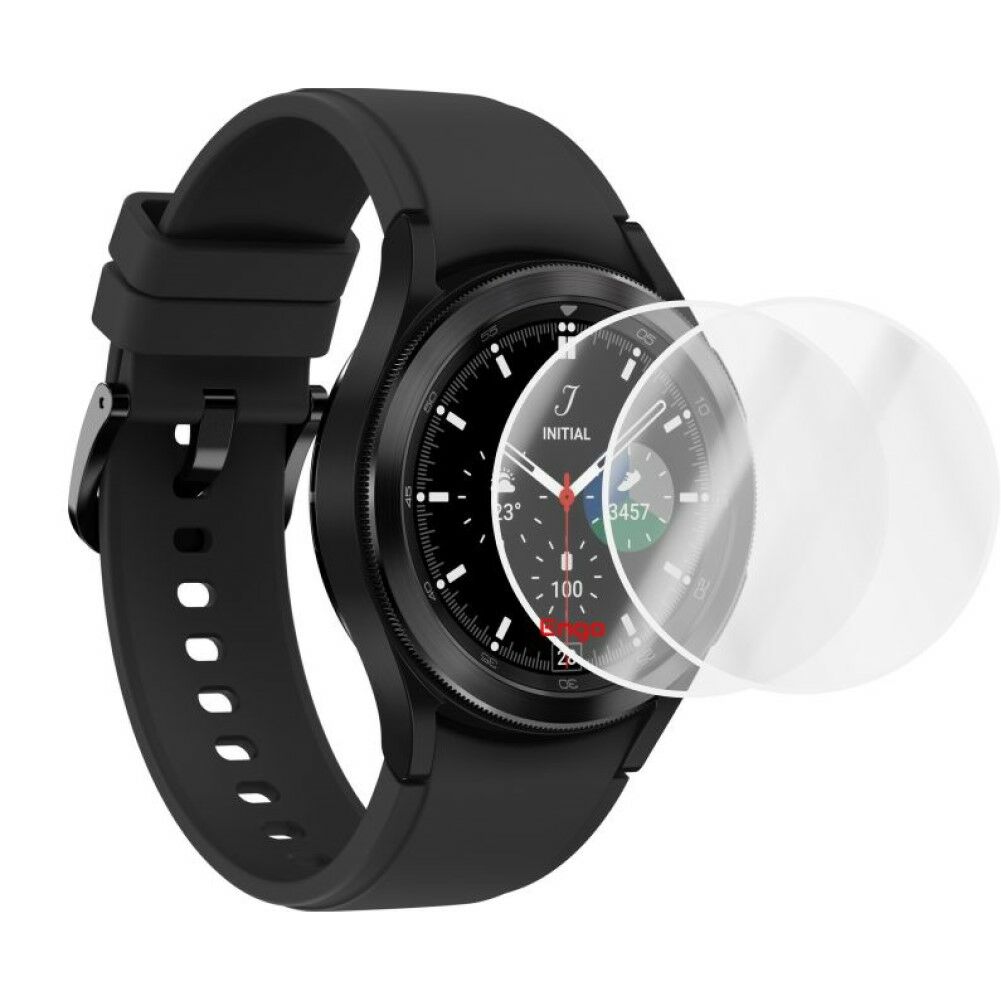 Samsung Galaxy Watch 4 46mm Ekran Koruyucu Şeffaf TPU Film 2 Adet