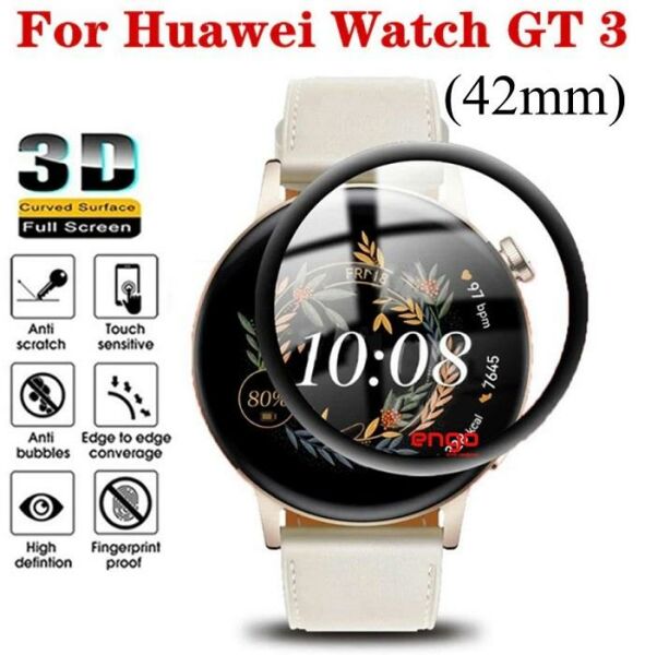 Huawei Watch GT 3 Ekran Koruyucu Nano Flexible 42mm Watch GT3