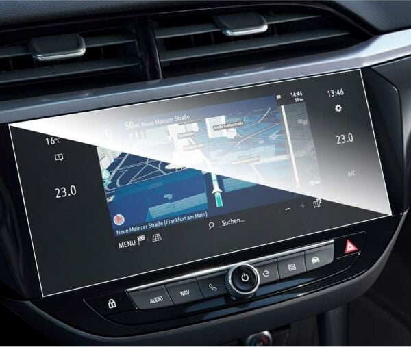 Opel Corsa 7 inç Navigasyon Uyumlu Şeffaf Ekran Koruyucu 2020 2022
