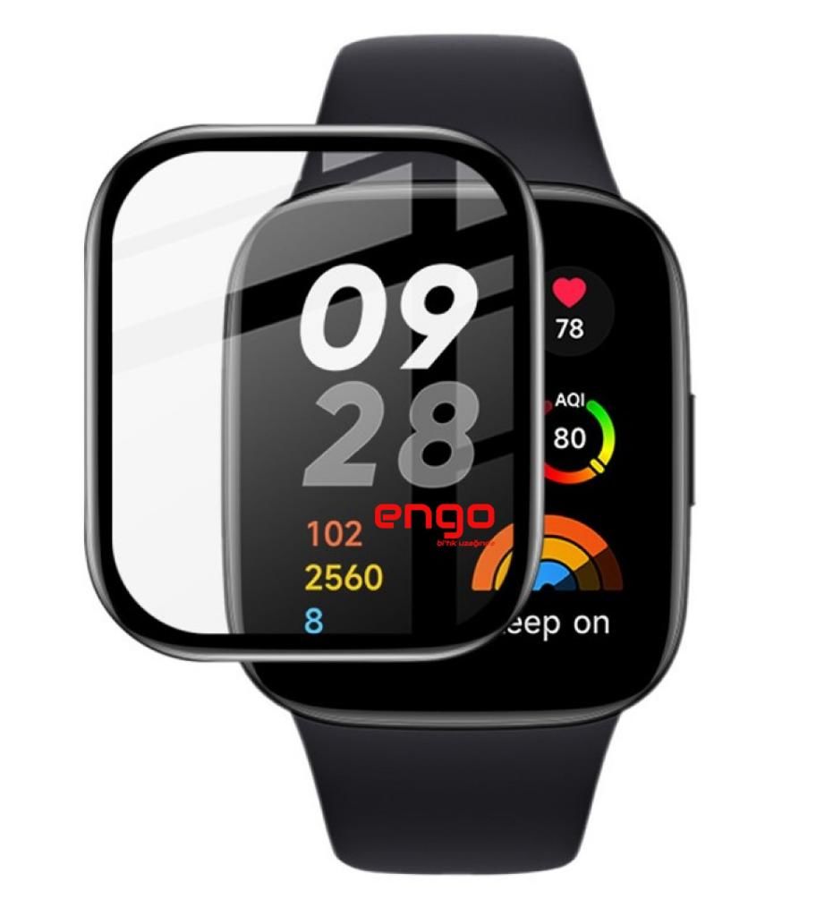 Xiaomi Redmi Watch 3 Ekran Koruyucu Flexible Esnek Şeffaf
