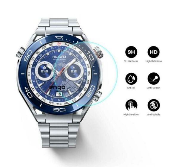 Huawei Watch GT 3 46 mm Ekran Koruyucu Nano Şeffaf Parlak 2 Adet