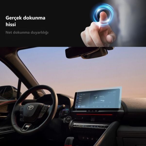 Toyota C-HR Hybrid 12.3 İnç Multimedya Ekran Koruyucu Nano