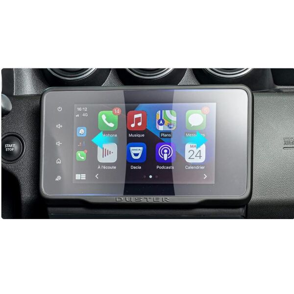 Dacia Duster Multimedya 8 inç Ekran Koruyucu Navigasyon