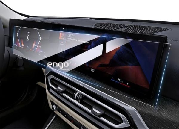 BMW 320i Ekran Koruyucu Dijital Gösterge Ve Multimedya Kavisli Ekran