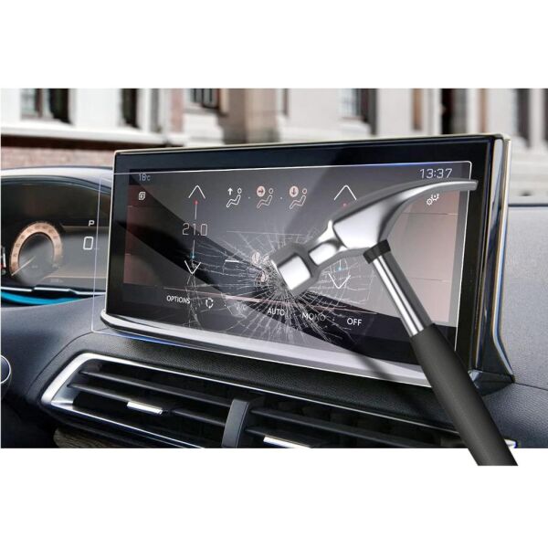 Peugeot 5008 10 inç Mat Ekran Koruyucu Multimedya Şeffaf