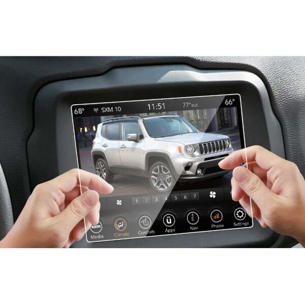 Jeep Renegade Longitude 7 inç Mat Ekran Koruyucu Multimedya