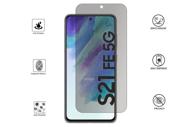 Samsung Galaxy S21 FE İle Uyumlu Hayalet Ekran Koruyucu