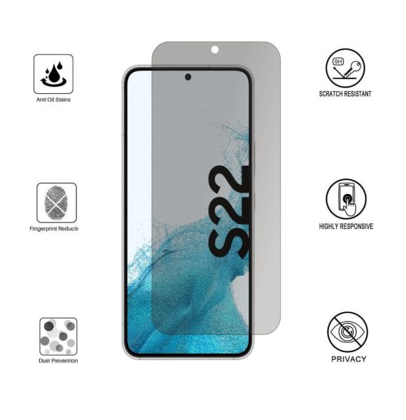 Samsung Galaxy S22 İle Uyumlu Hayalet Ekran Koruyucu