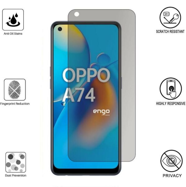 Oppo A74 İle Uyumlu Hayalet Ekran Koruyucu