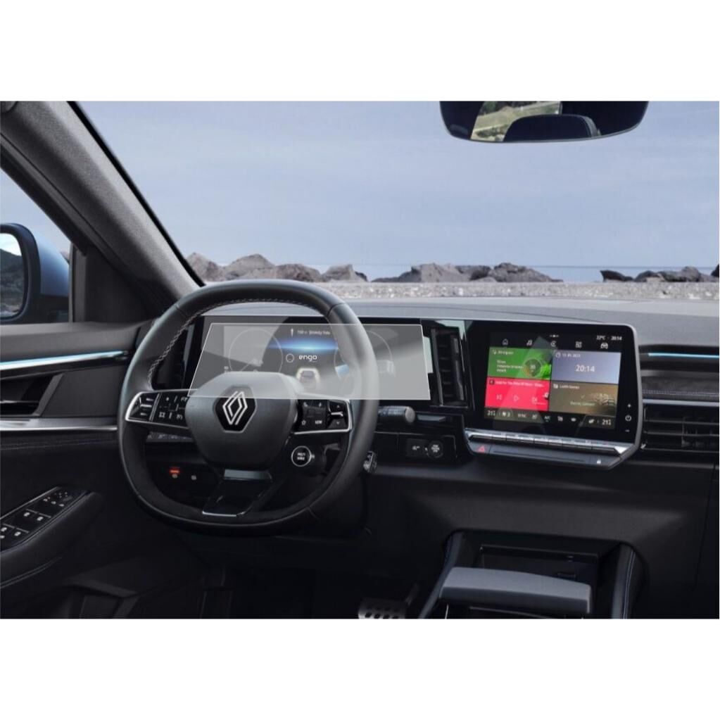 Renault Austral Dijital Gösterge Mat Ekran Koruyucu 12.3 İnç