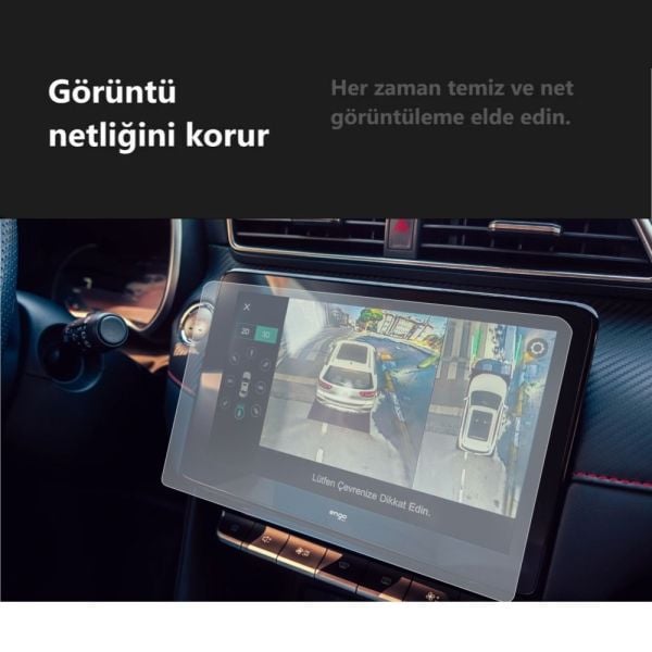 MG ZS 10.1 inç Multimedya Mat Ekran Koruyucu Şeffaf