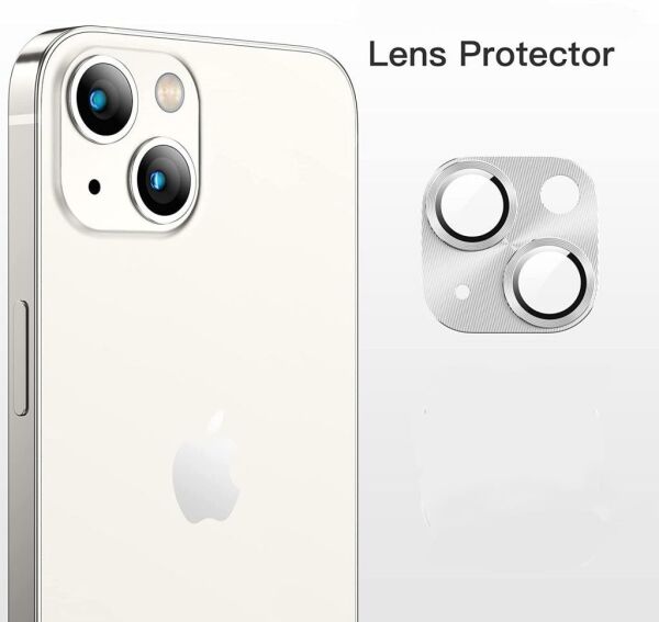 Apple iPhone 13 Kamera Koruyucu Alüminyum Metal