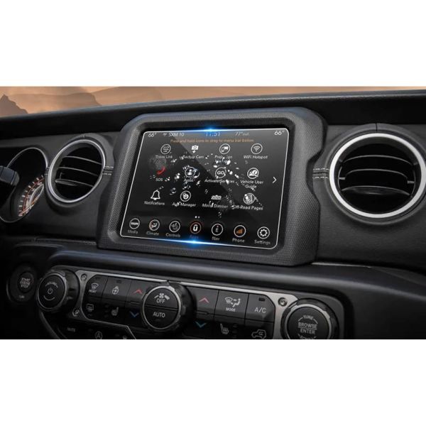 Jeep Wrangler Ekran Koruyucu 8.4 inç Multimedya Uyumlu Nano