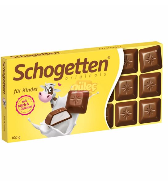 Schogotten For Kıds Sütlü Çikolata 100 G