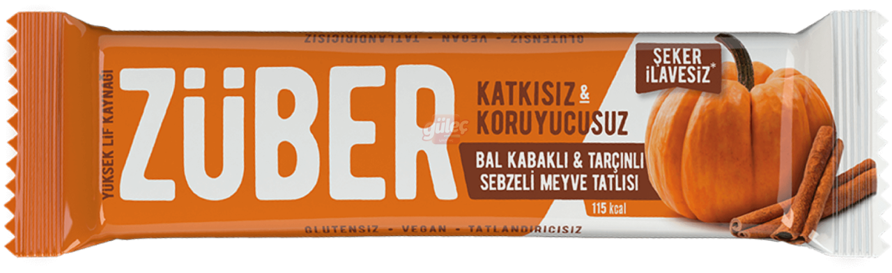 Züber Bal Kabaklı Tarçınlı Sebzeli Meyve Tatlısı 35 G