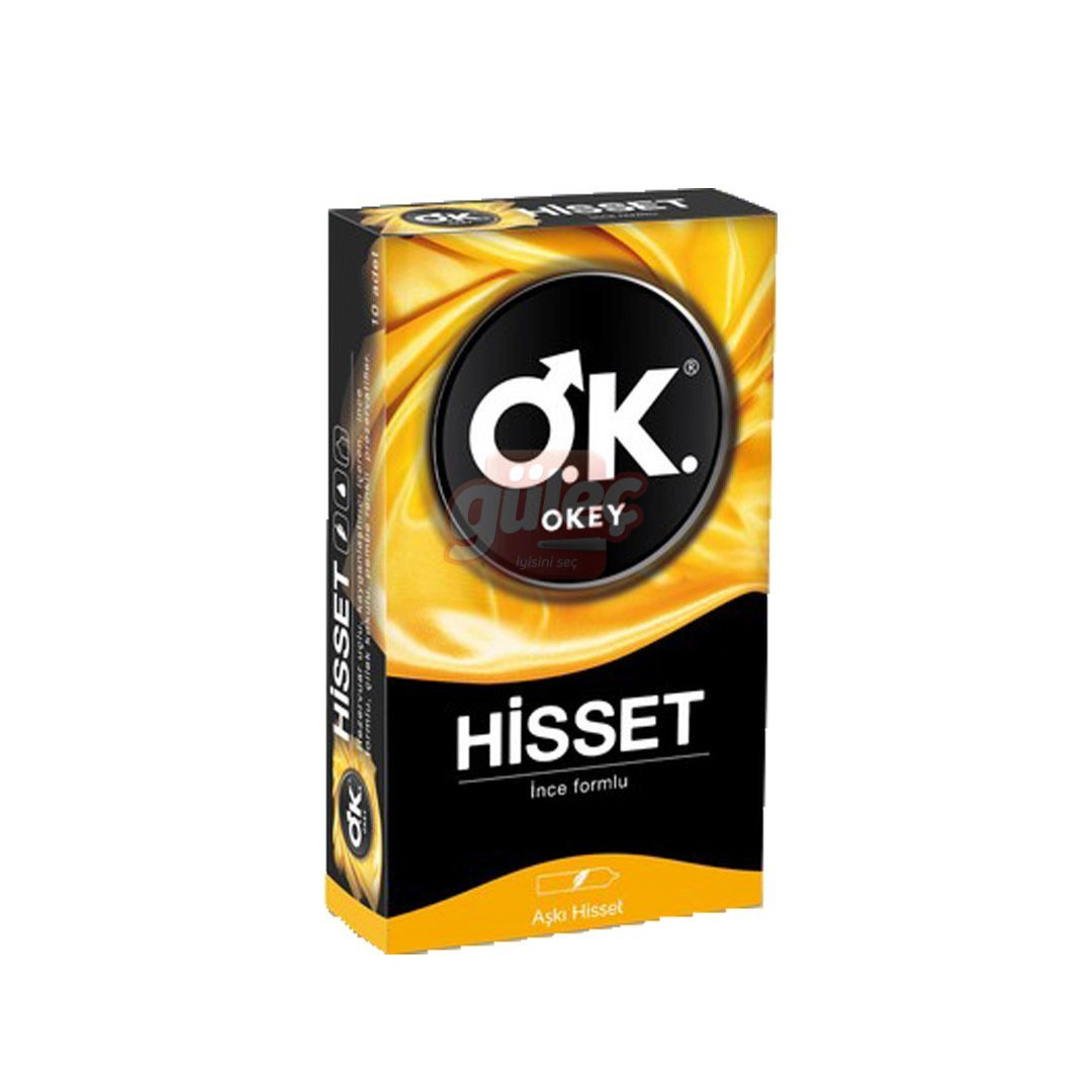 Okey Hisset Prezervatif 10'lu