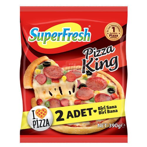 Superfresh Pizza King 2'li 390 G