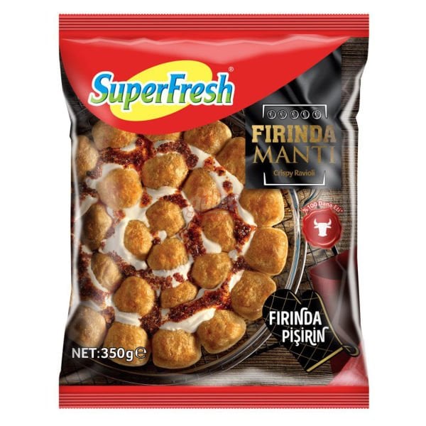 Superfresh Fırında Çıtır Mantı 350 G