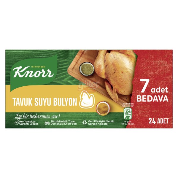 Knorr Tavuk Bulyon 24lü